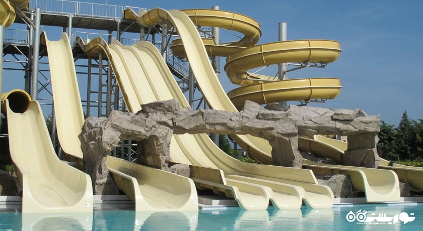 سرسره های مهیج پار آبی